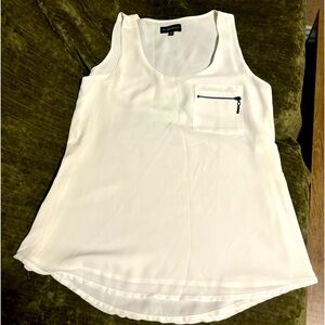 My Michelle white Tunic Size Small